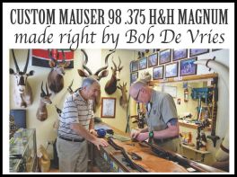 Customer Mauser 98 .375 H&H Magnum (page 72) Issue 86 (click the pic for an enlarged view)